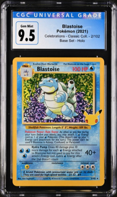 Pokemon Trading Card Game Celebrations Classic Collection Single