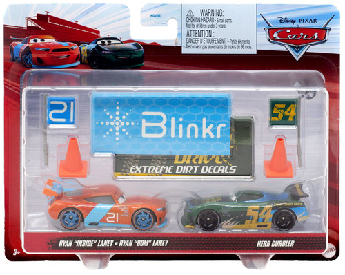 Disney Pixar Cars On The Road Metal Ryan Inside Laney Herb Curbler