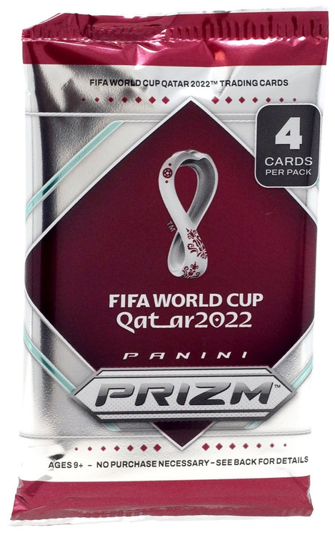 2022 Qatar Panini Prizm World Cup Soccer Blaster Box - 24 Cards Per Box :  : Toys & Games