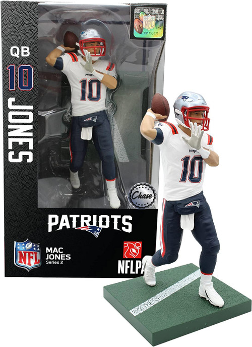 NFL New England Patriots Series 2 Mac Jones Action Figure White