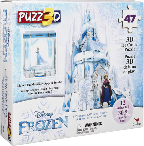 Disney Frozen 3D Ice Castle Puzzle Cardinal - ToyWiz