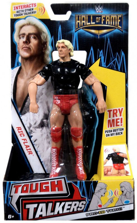 WWE Wrestling Tough Talkers Hall of Fame Ric Flair Exclusive 6