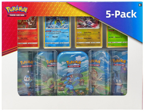Pokemon Sinnoh Stars Exclusive 5-Pack 5 Mini Tin Sets 4