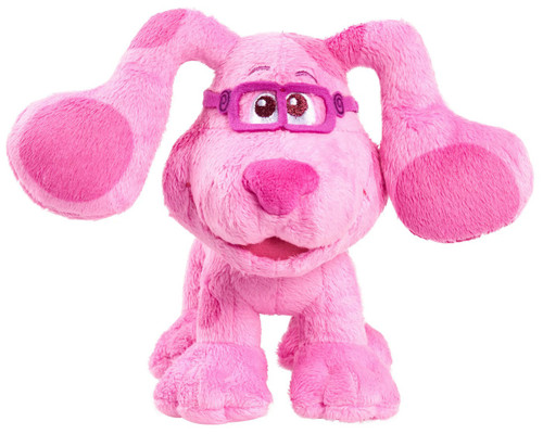 Blues Clues You Magenta 6 Bean Bag Plush with Glasses Just Play - ToyWiz