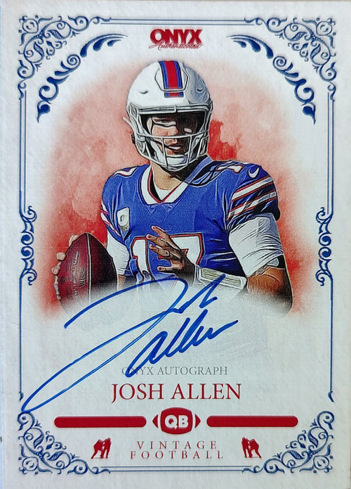 NFL Josh Allen Signed Jerseys, Collectible Josh Allen Signed Jerseys