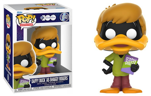 Funko Warner Bros. 100th Anniversary POP! Animation Daffy Duck as Shaggy  Rogers Vinyl Figure #1240 [Bugs Bunny x Scooby Doo]