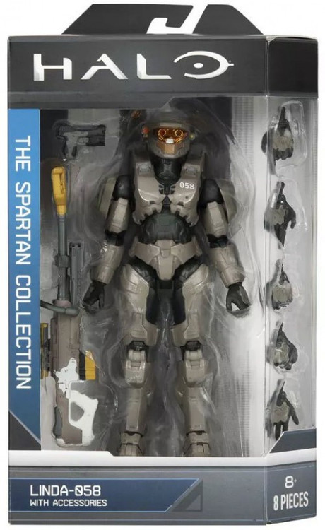 Halo Spartan Collection Linda-058 6 Action Figure Wicked