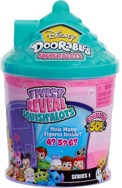 4 NEW Disney Doorables Squish' A Lots SERIES 1 RARE NEMO Eve Buzz Monster  Inc