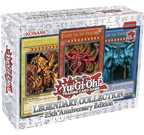 YuGiOh Trading Card Game 25th Anniversary Legendary Collection