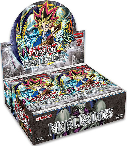 YuGiOh Trading Card Game 25th Anniversary Metal Raiders Booster