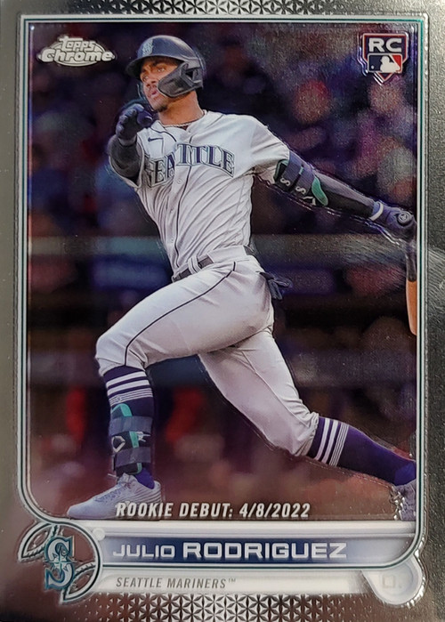 MLB Seattle Mariners 2022 Topps Now Baseball Single Card Julio Rodriguez  Exclusive 469 Rookie Card, MLB First 15 HRs 20 SBs In First 81 Games -  ToyWiz