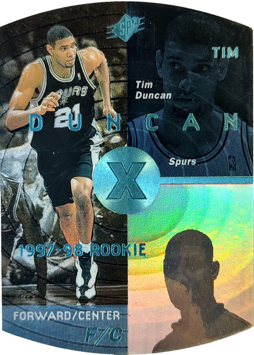 1997-98 SP Authentic Tダンカン ルーキーカード Auction Prices Realized Basketball Cards 1997 SP AUTHENTIC
