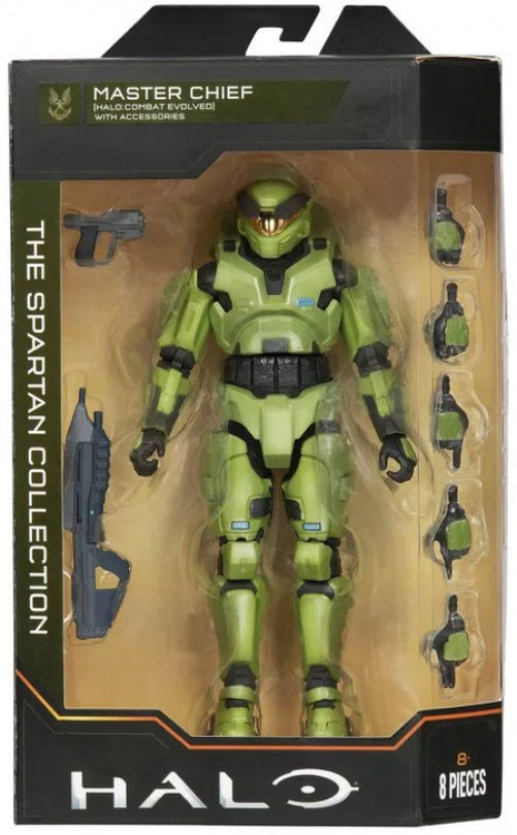 Halo The Spartan Collection Series 5 Master Chief Action Figure Halo ...