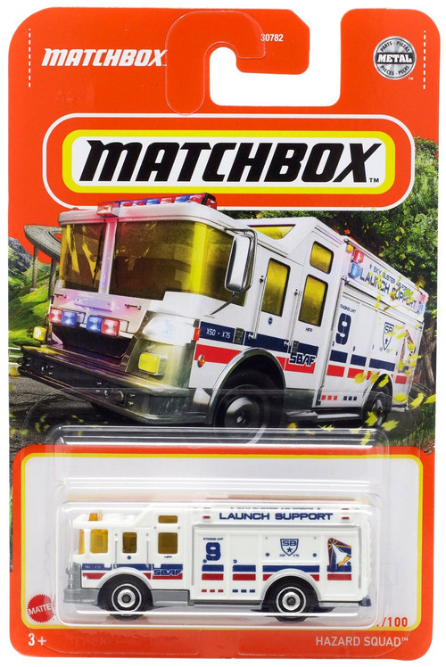 Matchbox Hazard Squad Diecast Car 91100 Mattel - ToyWiz