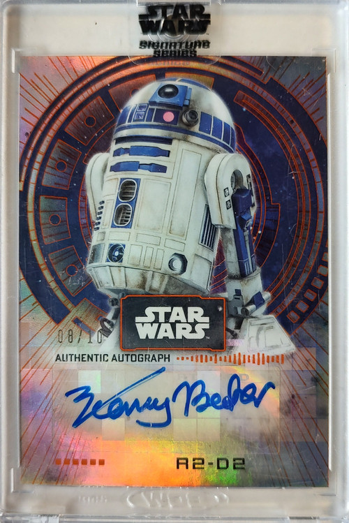 Star Wars Topps 2022 Signature Series Single Card Orange 810 Kenny 