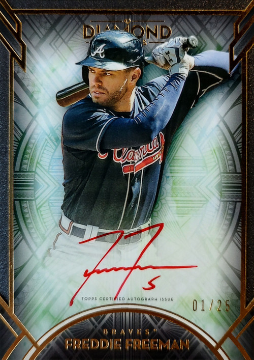 MLB 2021 Topps Diamond Icons Baseball Freddie Freeman 1/25 