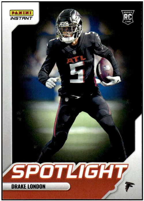 NFL Atlanta Falcons 2022 Instant RPS First Look Football Single Card 1 of  942 Drake London FL4 Rookie Card - ToyWiz