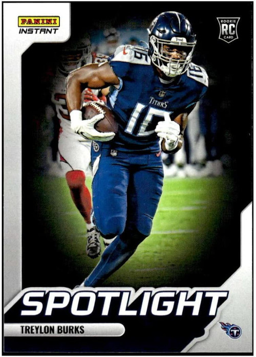 : TREYLON BURKS RC 2022 Panini Instant Draft Night