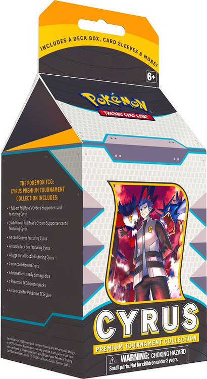 Pokemon Sword Shield Cyrus Premium Tournament Collection Booster