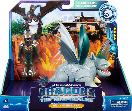 Dragons The Nine Realms Thunder Action Figure Spin Master - ToyWiz