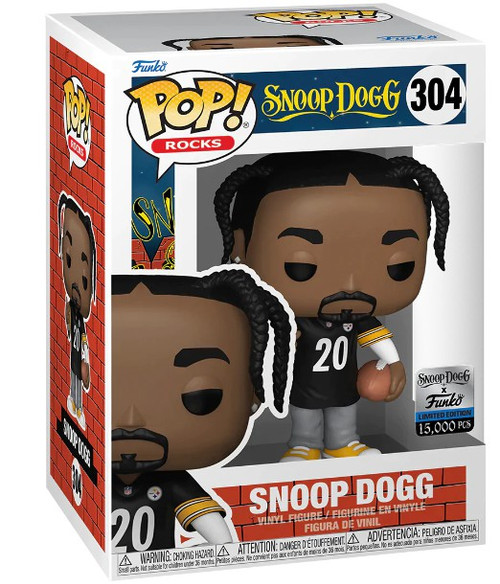 Funko Snoop Dogg POP Rocks Snoop Dogg Exclusive Vinyl Figure