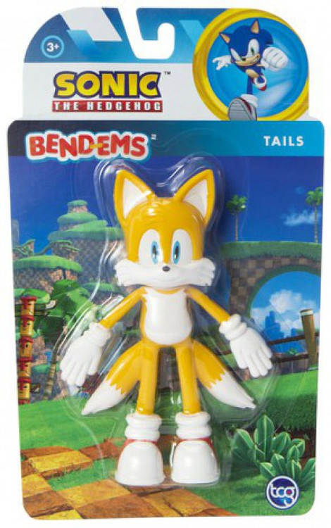 Boneco Sonic Heroes of Goo Jit Zu Tails