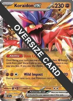 Pokemon - Koraidon ex - Oversized Promo Card (SVP-???) 