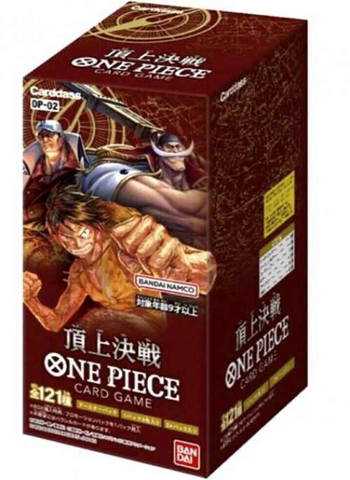 One Piece Trading Card Game Paramount War Booster Box OP-02