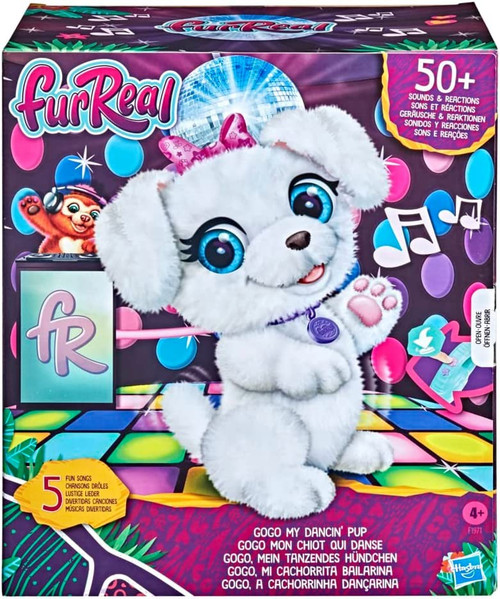 furReal GoGo My Dancin' Pup Interactive Toy, Electronic Pet, 50+ Sounds and Reactions