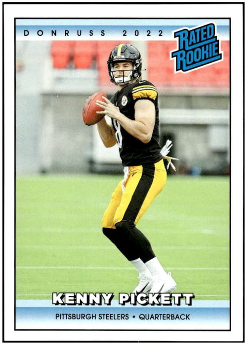 NFL Pittsburgh Steelers 2022 Welcome to Pittsburgh Football Kenny Pickett  449 AUTOGRAPHED Trading Card Leaf - ToyWiz