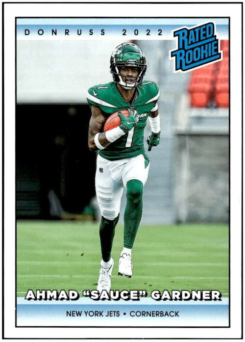 NFL New York Jets 2022 Instant RPS First Look Football Single Card 1 of 942  Ahmad Sauce Gardner FL3 Rookie Card - ToyWiz