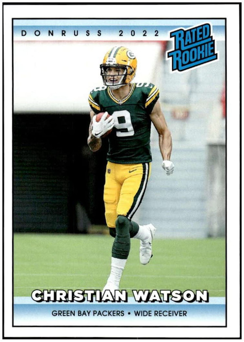 NFL 2022 Instant Football Single Card 331 Christian Watson 109