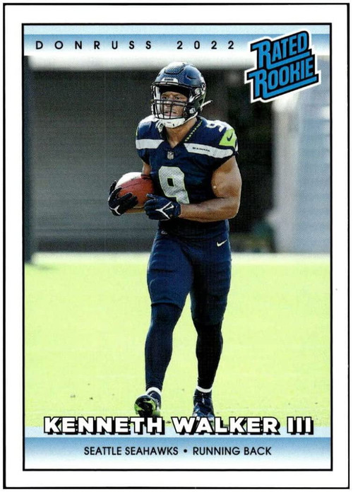 : KENNETH WALKER III RC 2022 Panini Instant Draft