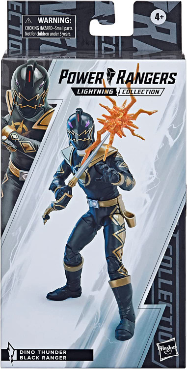 POWER RANGER LIGHTNING Collection Puissant Morphin Noir Ninja