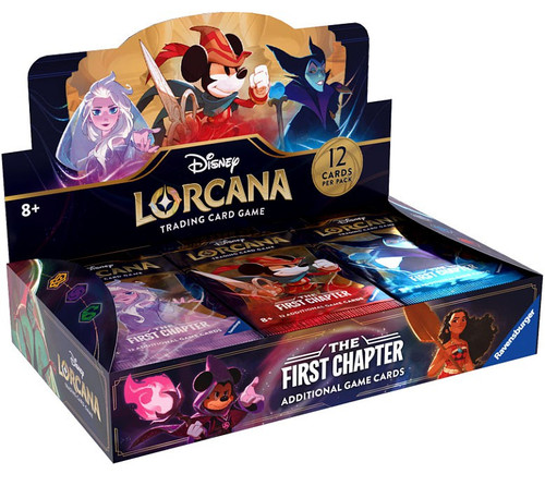 Disney Lorcana Trading Card Game The First Chapter Booster Box 24