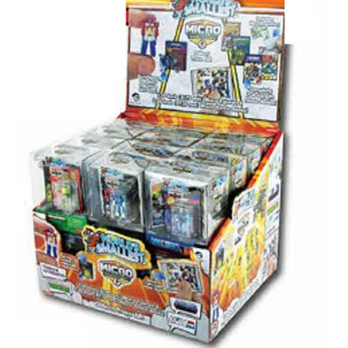 World's Smallest - Secret Smallest 2” Blind Box Miniature Classic Toy  (Display of 24) by Super Impulse