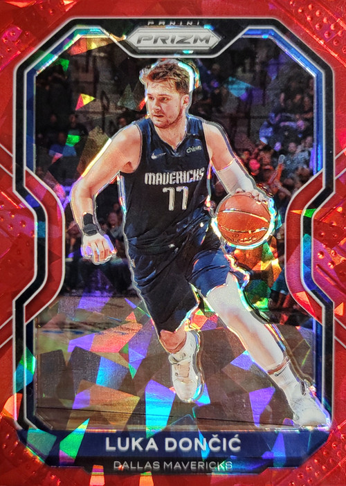 ドンチッチ Luka Doncic Red Cracked Ice PSA 10 🔥2021 Luka Doncic Revolution Chinese New Year-Red Cracked
