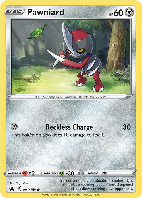 ポケットモンスター　ポケモンカード Pokémon card game crownzenith091pawniard__89207.