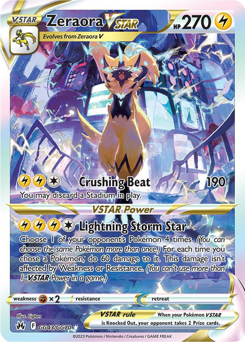 Pokemon Trading Card Game Crown Zenith Single Card Rare Holo