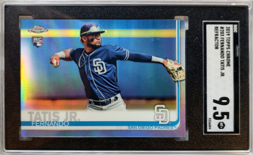MLB 2019 Topps Chrome Single Card Refractor Fernando Tatis