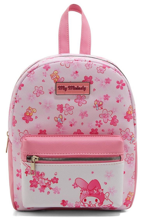 [KIRSH] CHERRY FUR MINI BACKPACK★2色 KIRSH| Cherry fur mini backpack [light gray] (KIRSH/バック