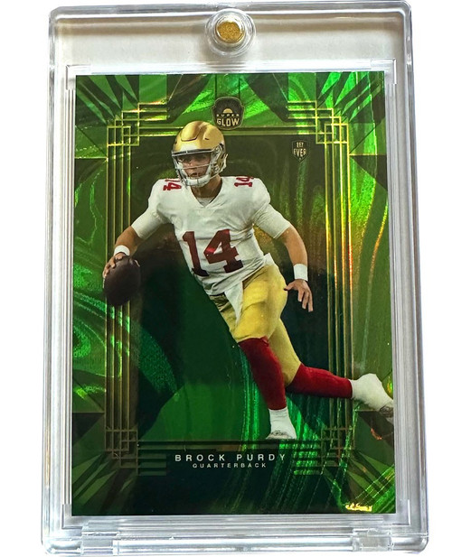 NFL 2022 Football Brock Purdy Trading Card 1 of 1, Rookie Card Super Glow -  ToyWiz