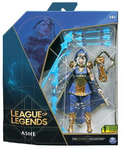 League of Legends Champion Collection Ashe 6 Action Figure Spin