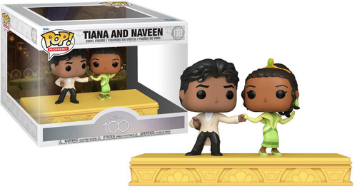 Funko Disney 100th Anniversary POP Moment Tiana Naveen Vinyl