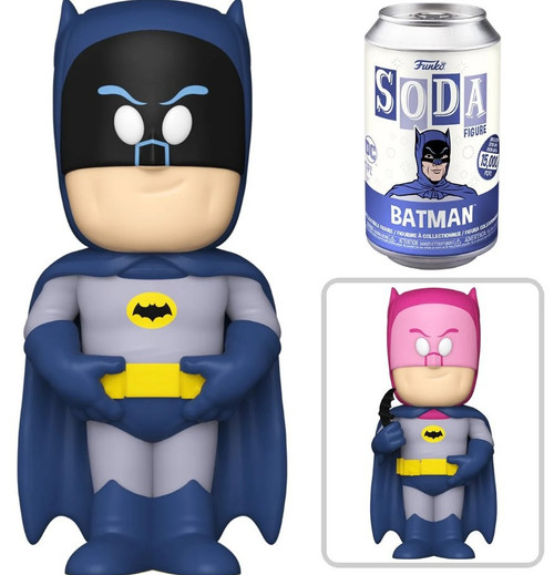 Funko DC Comics Vinyl Soda Batman 1966 Limited Edition of 15,000! Figure [1  RANDOM Figure, Look For The Chase!]