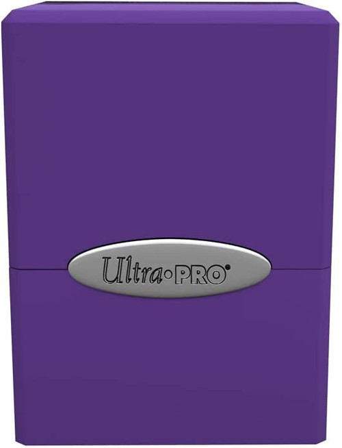 Ultra Pro - Satin Tower 100+ Card Deck Box (Glitter Blue) - Protect Your Gaming Cards, Sports Cards or Collectible Cards In Stylish Glitter Deck Box, Perfect for Safe Traveling