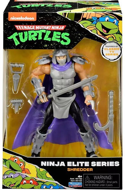 TMNT BST AXN XL SDCC 2023 Super Shredder Glow-in-the-Dark Comic 8 Figure