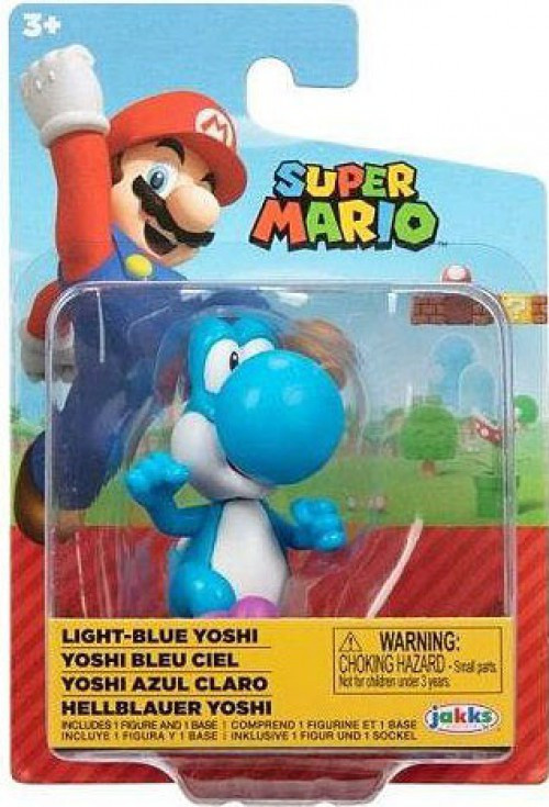 World of Nintendo Super Mario Wave 32 Yoshi 2.5 Mini Figure Light