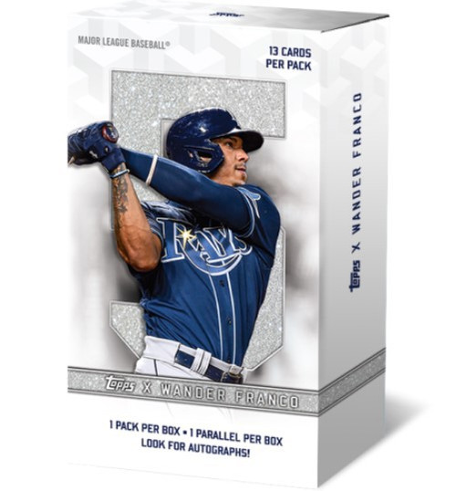 MLB Topps X 2023 Wander Franco Trading Card Collection Pack 13