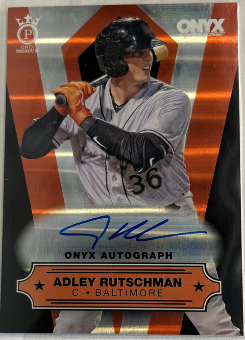 Adley Rutschman Autographed Louisville Slugger Bat – Great Moments Sports  Cards